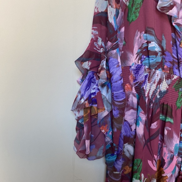 Soft Surroundings Petite Floral Dress - Picture 4 of 7